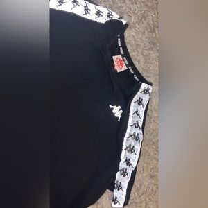 Reflective crop top Kappa